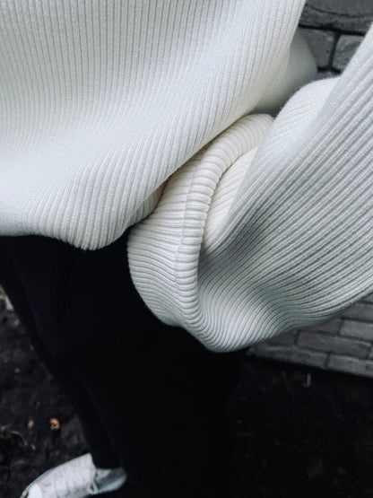 LE PULL BARIKA BLANC - Version 2