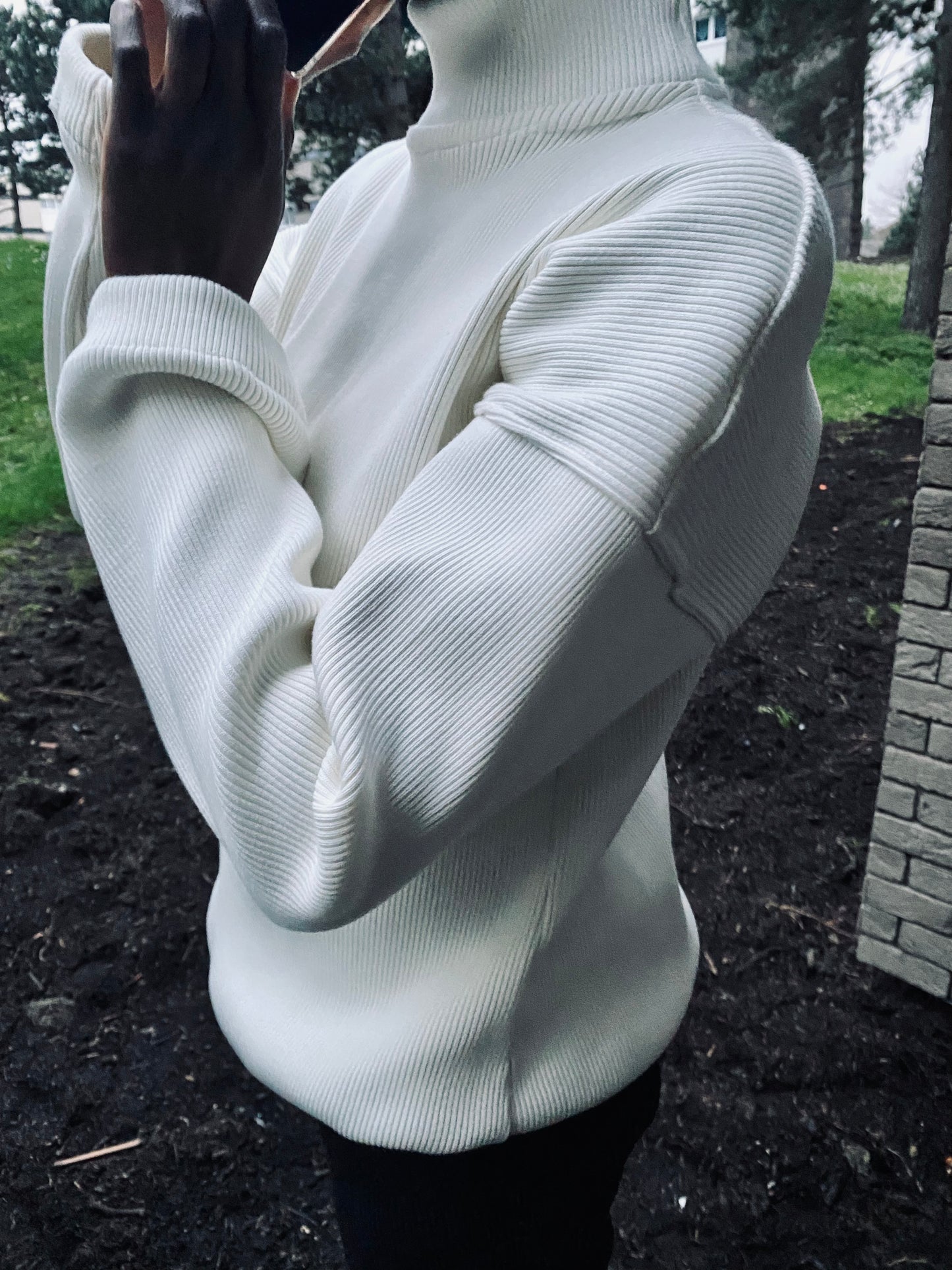 LE PULL BARIKA BLANC - Version 2