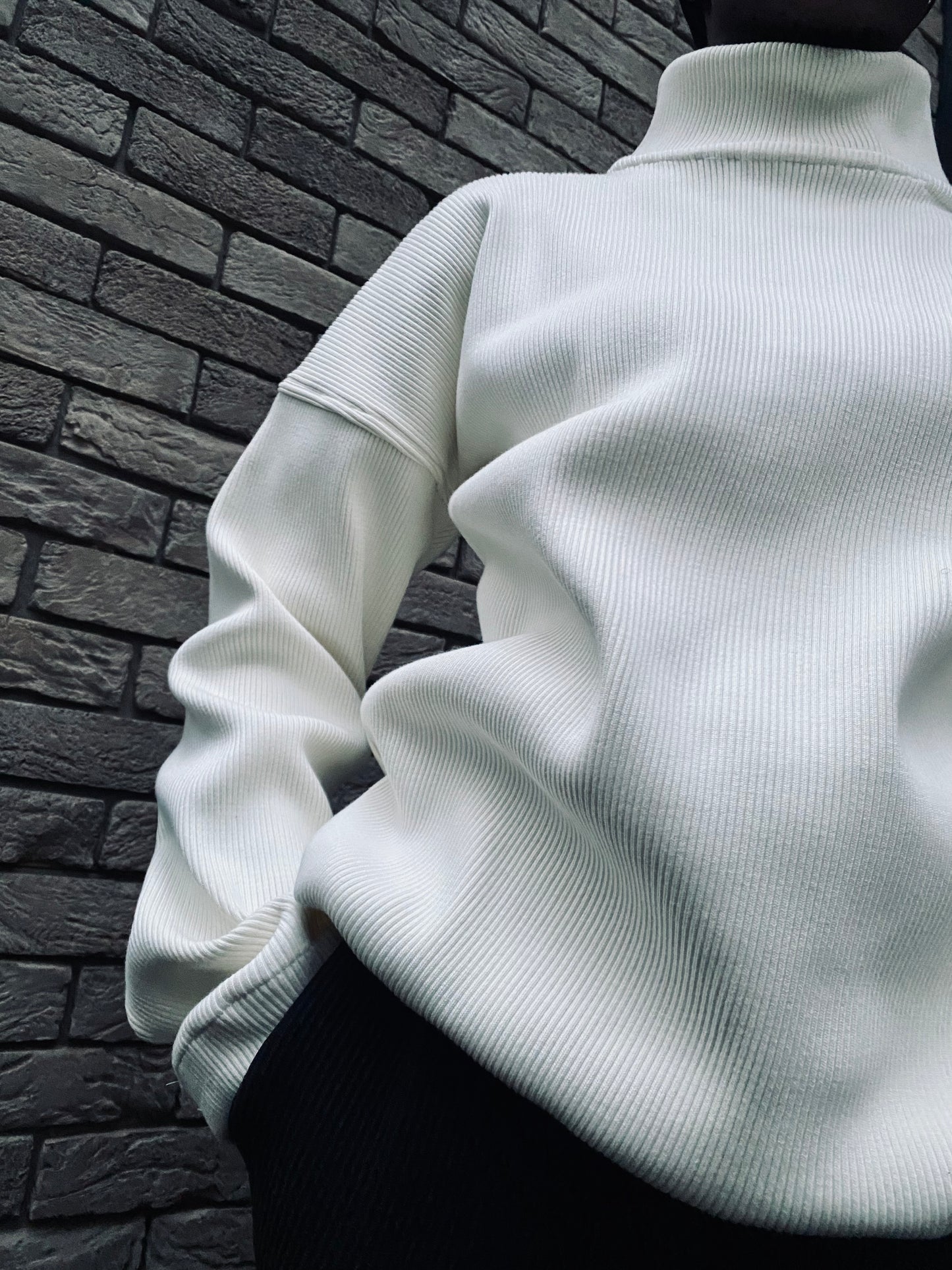 LE PULL BARIKA BLANC - Version 2