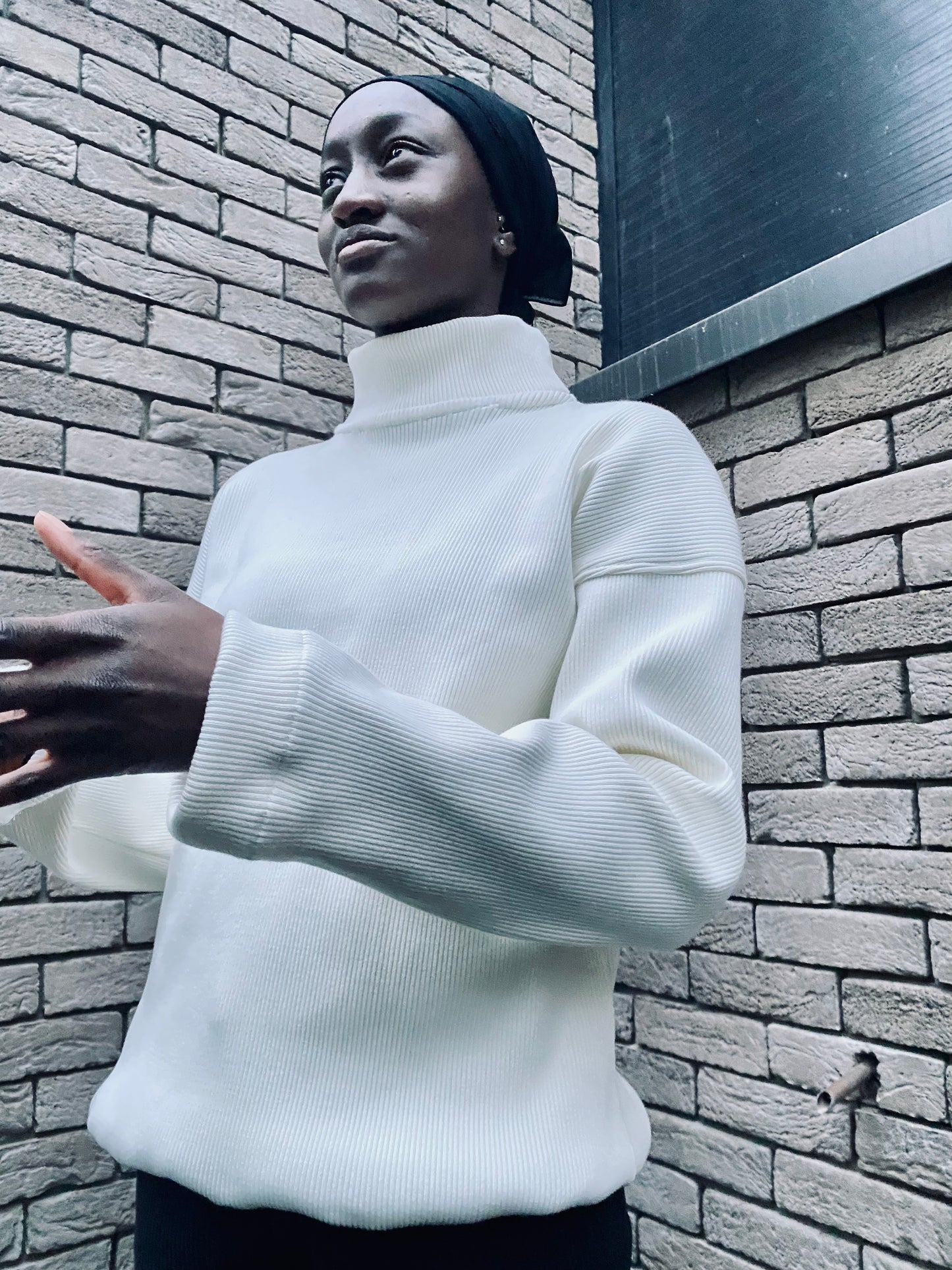 LE PULL BARIKA BLANC - Version 2