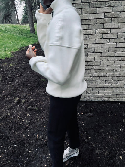 LE PULL BARIKA BLANC - Version 2